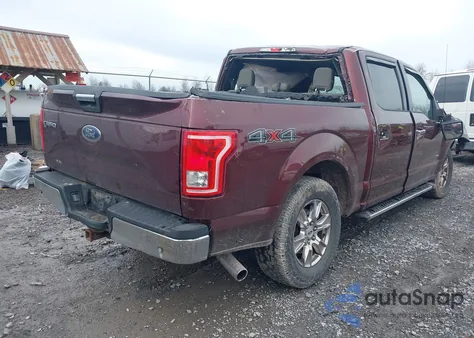 2016 Ford F-150 Xlt z USA, uszkodzony, nr VIN 1FTEW1EP7GFB18408